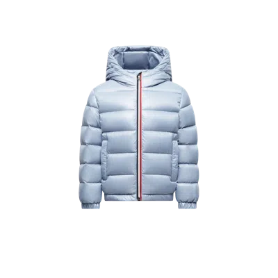 Moncler Doudoune À Capuche New Aubert In Blue