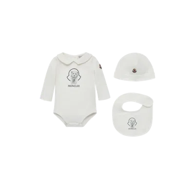 Moncler Ensemble En Coton À Logo Ours En Peluche