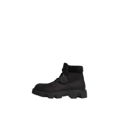 Moncler Bottes En Nubuck Et Daim À Lacets Peak City