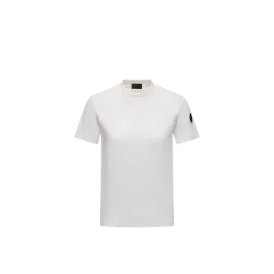 Moncler T-shirt En Coton Plissé Au Dos