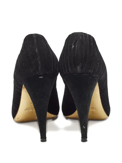 Pre-owned Miu Miu 120mm Peep-toe Crystal-embellished Pumps