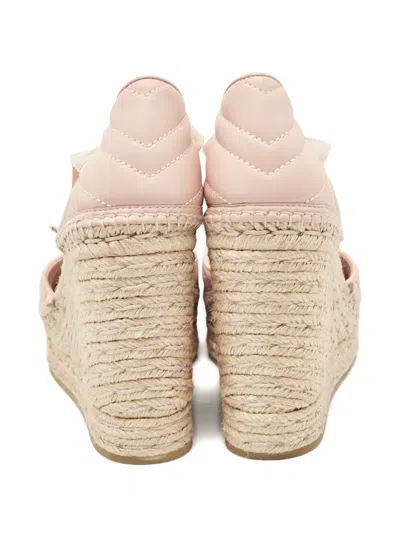 Pre-owned Gucci 2024 150mm Gg Marmont Espadrilles