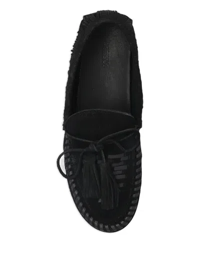 Isabel Marant Fitza Tassel Loafers In Black