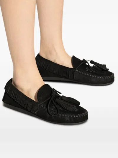 Isabel Marant Fitza Tassel Loafers In Black