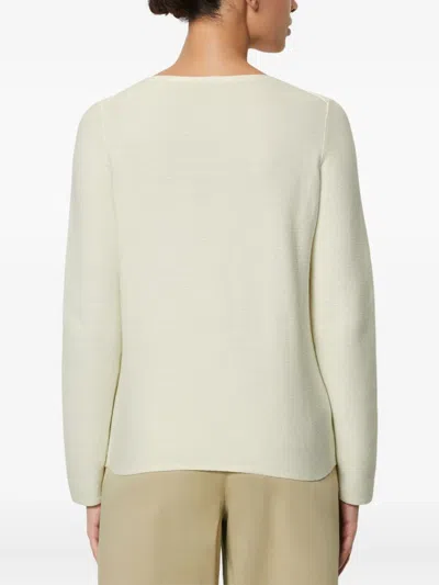 Marc O'polo Long-sleeve Top In Neutral