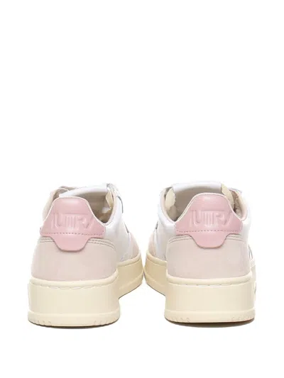 Autry Medalist Suede-panel Lace-up Sneakers