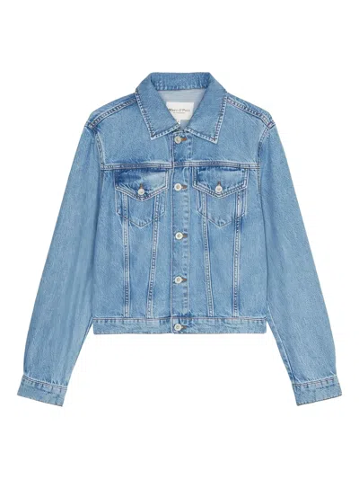 Marc O'polo Light-wash Denim Jacket In Blue
