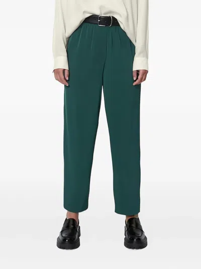Marc O'polo Elasticated-waist Trousers In Green