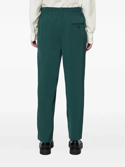 Marc O'polo Elasticated-waist Trousers In Green