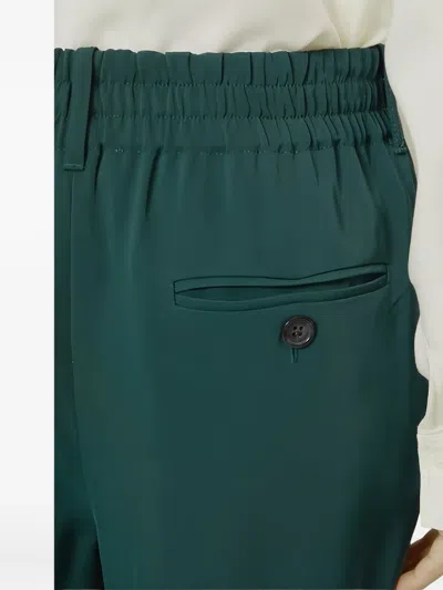 Marc O'polo Elasticated-waist Trousers In Green