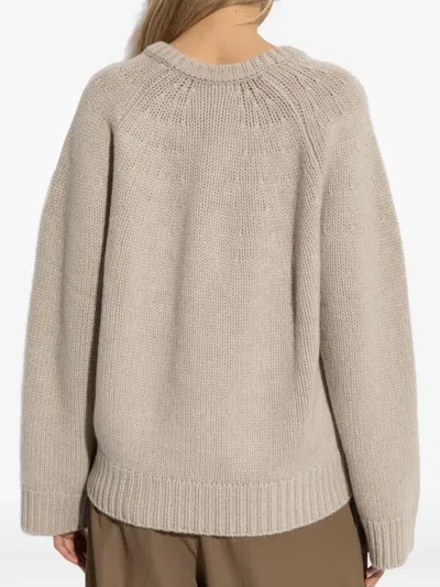 Lisa Yang Oia Cashmere Sweater In Brown