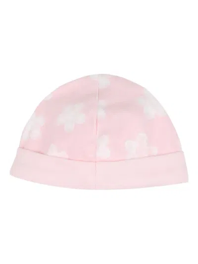Marc Jacobs Floral-print Babygrow (set Of Three) In Pink