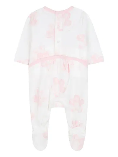 Marc Jacobs Floral-print Babygrow (set Of Three) In Pink