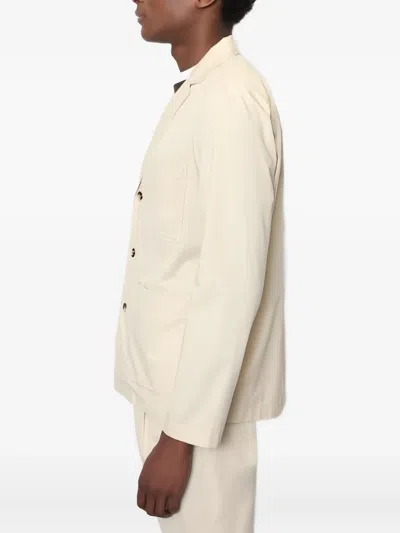 Marc O'polo Button-up Utility Blazer In Neutral