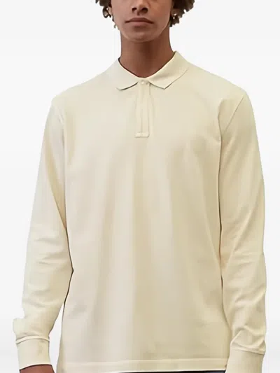 Marc O'polo Long-sleeve Polo Shirt In White