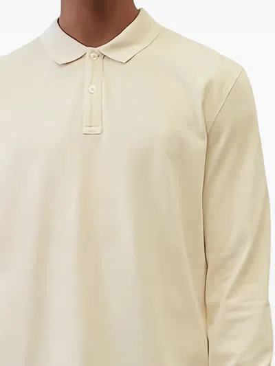 Marc O'polo Long-sleeve Polo Shirt In White