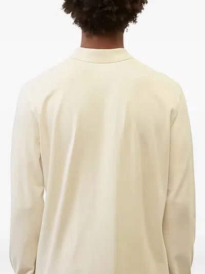 Marc O'polo Long-sleeve Polo Shirt In White