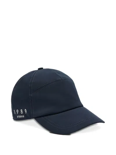 1989 Studio Studio Baseball Cap Curved Brim In Blue