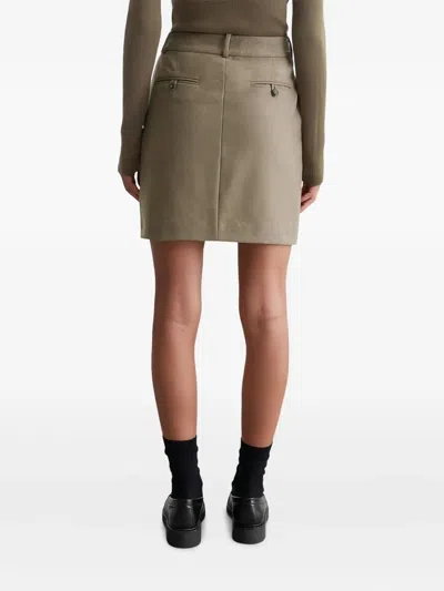 Marc O'polo A-line Miniskirt In Green