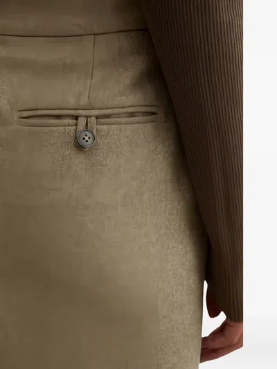 Marc O'polo A-line Miniskirt In Green