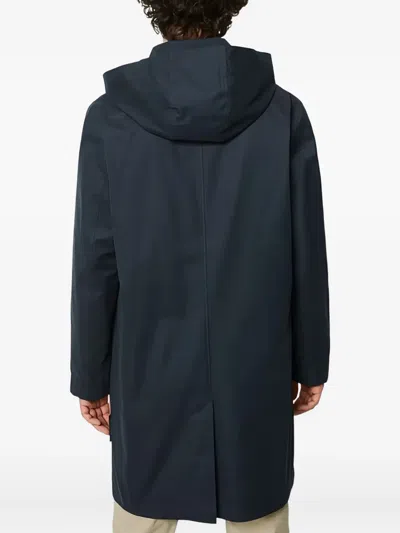 Marc O'polo Hooded Rain Coat In Green
