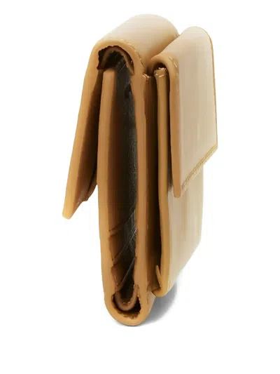 Marc O'polo Tri-fold Leather Wallet In Brown