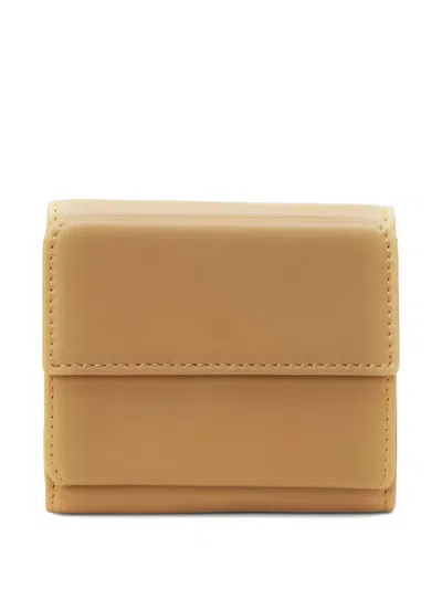 Marc O'polo Tri-fold Leather Wallet In Brown