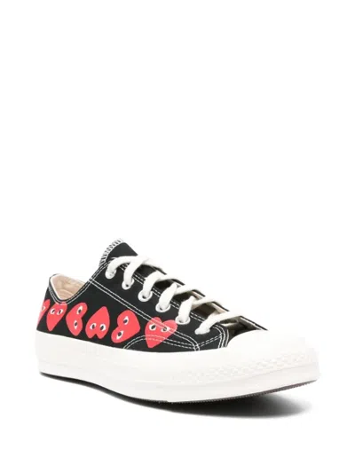 Comme Des Garçons Play Comme Des Garcons Play Unisex Black Sneaker P1 K126 In Black