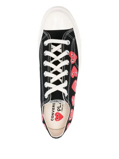 Comme Des Garçons Play Comme Des Garcons Play Unisex Black Sneaker P1 K126 In Black