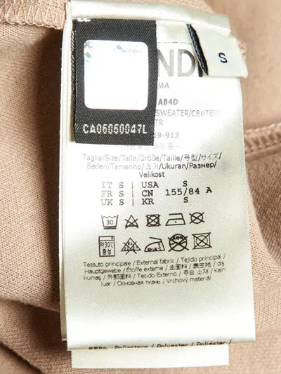 Pre-owned Fendi Ff-motif Sweatshirt