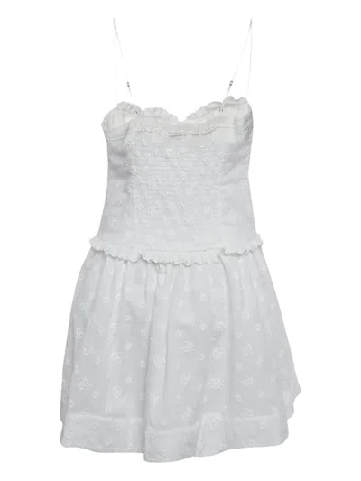 Pre-owned For Love & Lemons  Embroidered Dress