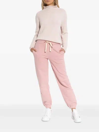 Lisa Yang Teresa High-neck Ribbed Sweater In Pink