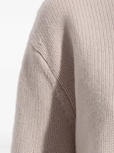 Lisa Yang Teresa High-neck Ribbed Sweater In Pink