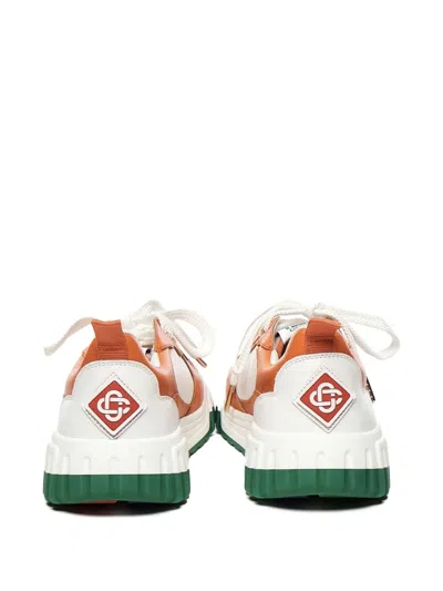 Casablanca Court Logo-detail Lace-up Sneakers