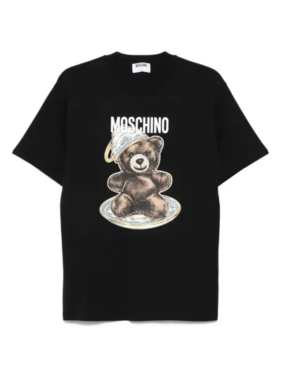 Moschino Teddy Bear-print Cotton T-shirt