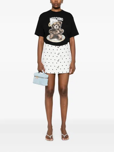 Moschino Teddy Bear-print Cotton T-shirt