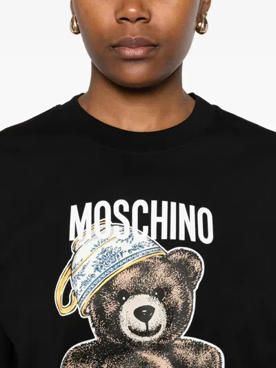 Moschino Teddy Bear-print Cotton T-shirt