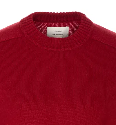 Loulou De Saison Sweaters In Red