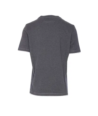 Brunello Cucinelli Short-sleeved T-shirt In Gray