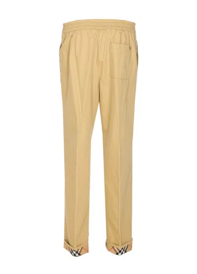 Burberry Trousers With Elastic Band