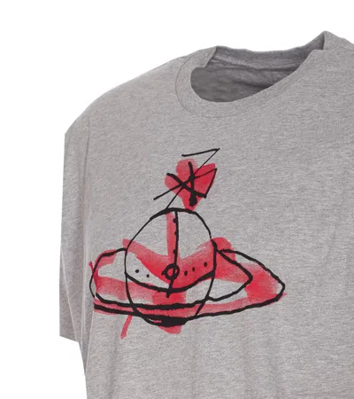 Vivienne Westwood Camiseta - Gris In Gray