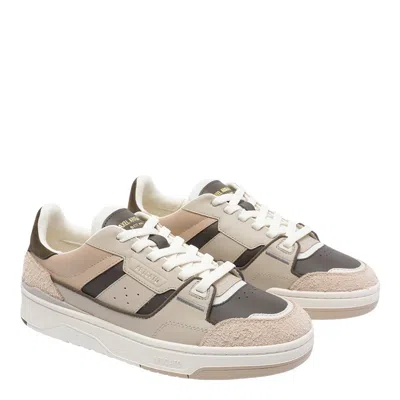 Axel Arigato Modern Low-top Sneakers With Textured Panels In Gray