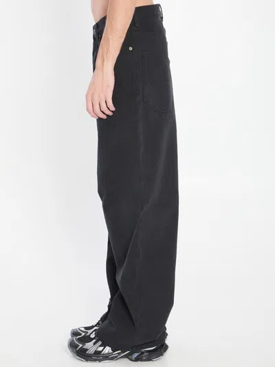 Balenciaga Baggy Jeans In Black
