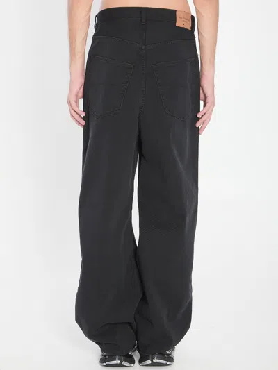 Balenciaga Baggy Jeans In Black
