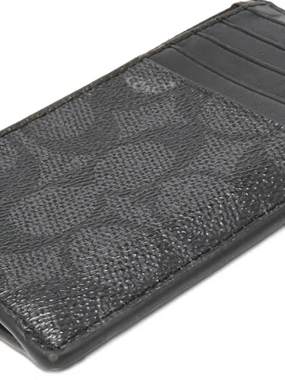 Pre-owned Coach Vintage 2024 Monogram Canvas Cardholder