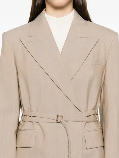 Sportmax Neutral Jackets