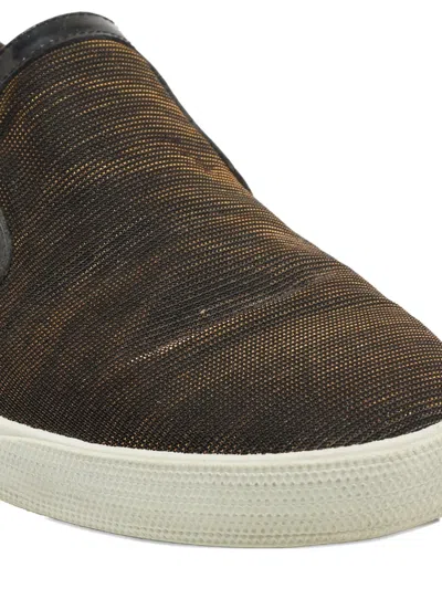 Pre-owned Jimmy Choo Leather Slip-on Sneakers In Brown