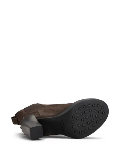 Tod's 80mm Suede Chelsea Boots