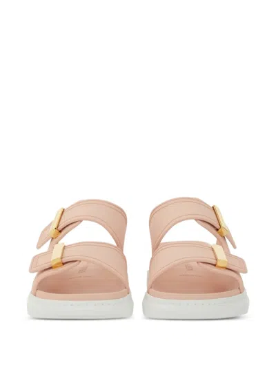 Alexander Mcqueen Double-buckle Slides