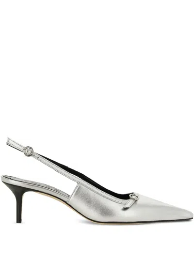 Aeyde Saba Slingback Pointed-toe Pumps